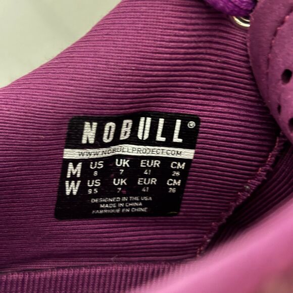 NOBULL Women SuperFabric Shoes Sneakers Trainers Running Gym Purple Size 9.5 - Picture 8 of 10